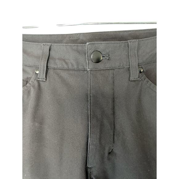 Lululemon Black ABC Slim Fit Pants Warpstreme Classic-Fit‎ Trouser Pant Size 28 - Picture 6 of 13